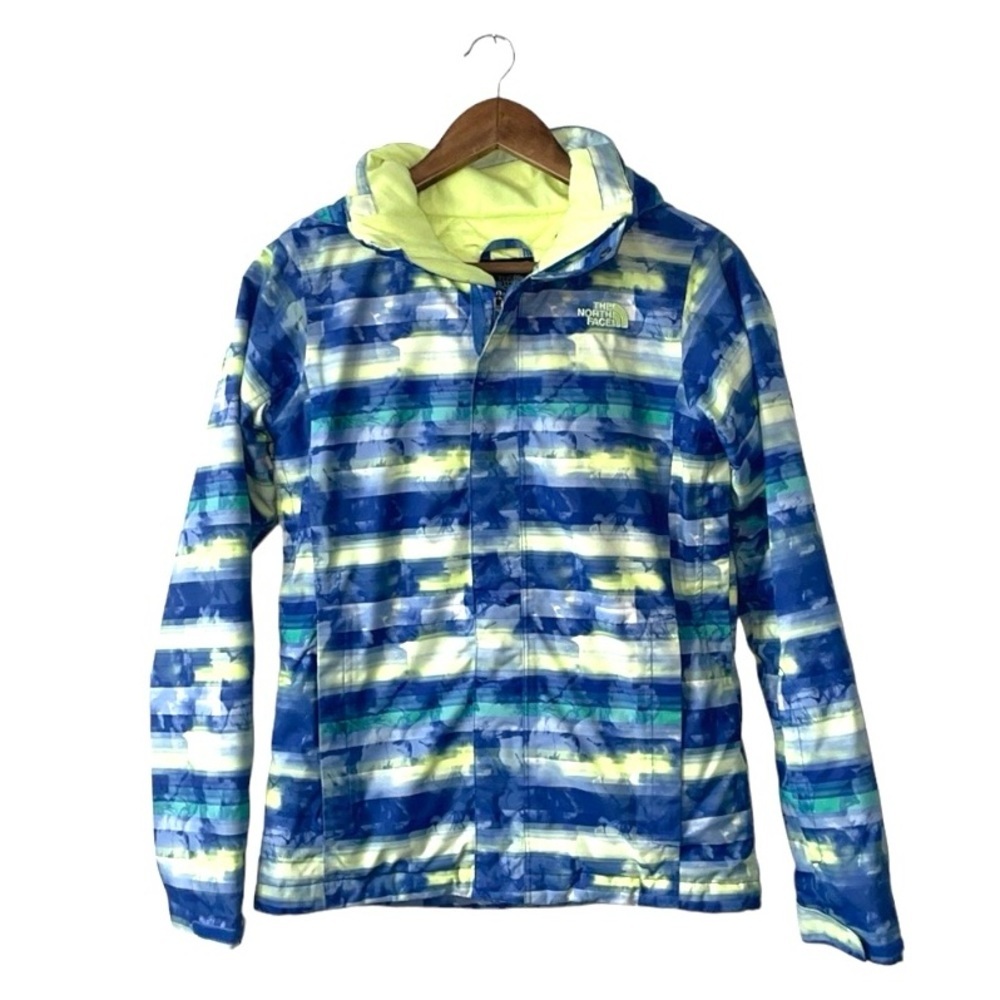 The North Face Winter Jacket Coat Blue Green Jacket Ski Snowboard Snow Size XS